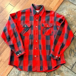 Men’s St. John’s Bay Vintage Flannel Plaid Made in USA